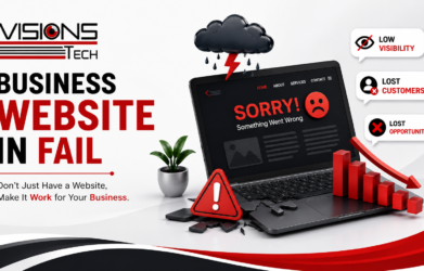 Business Website in Fail