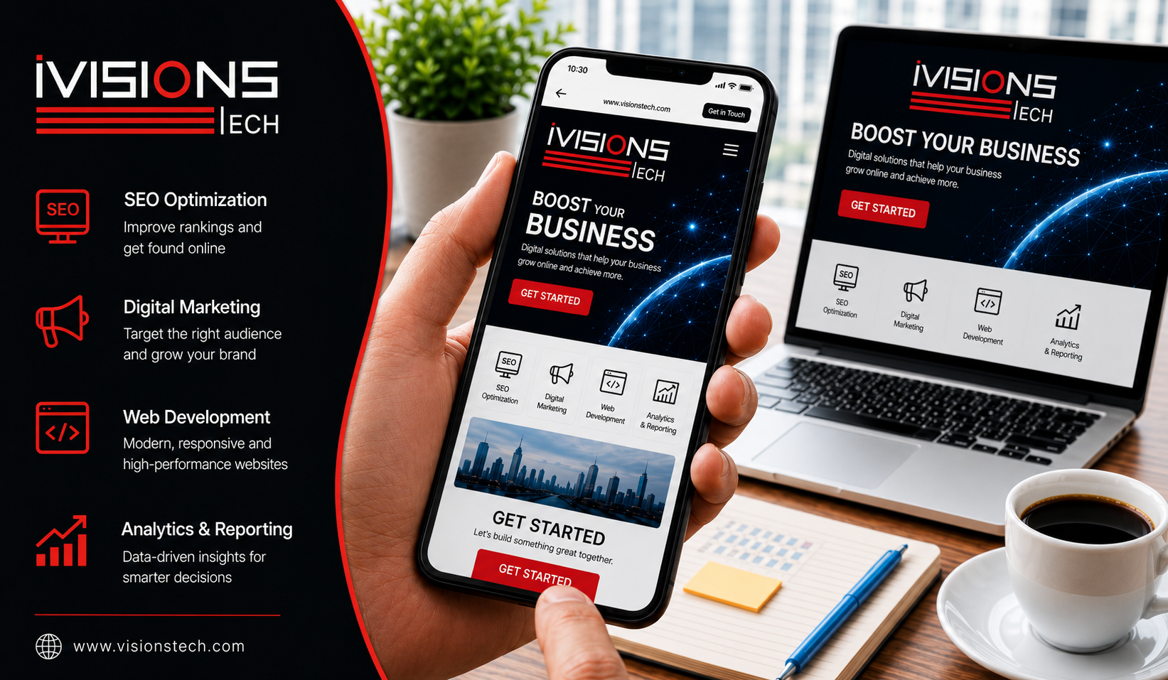Mobile-First Website
